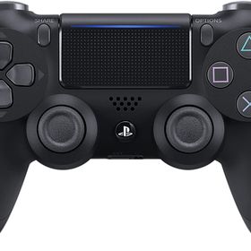 【純正品】新品 ワイヤレスコントローラー (DUALSHOCK 4) ジェット・ブラック (CUH-ZCT2J) CYBER PS4用コントローラー プレステ4 コントローラー プレステ純正コントローラー デュアルショック 4 ジェットブラック