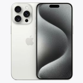 【中古】Bランク【やや傷や汚れあり】 SIMフリー iPhone15 ProMax 256GB ホワイトチタニウム 本体のみ 利用制限ー(白ロム) 送料無料