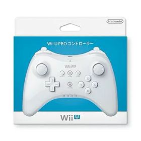 【中古】Wii U PRO コントローラー (shiro)