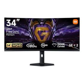 シャオミ Xiaomi 曲面ゲーミングモニターG34WQi 34 インチ WQHD ディスプレイ 400nitsの高輝 3440×1440 15