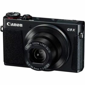 【中古】 キヤノン Canon PowerShot G9 X ブラック 光学3.0倍ズーム 1.0型センサー PSG9X BK 当店保証30日間 人気 ミラーレス 一眼レフ 交換レンズ カメラ
