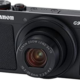【中古】【39shop】Canon★コンパクトデジタルカメラ PowerShot G9 X Mark II ブラック 1.0型センサー/F2.0レンズ/光学3倍ズーム PSG9XMARKIIBK（良い）