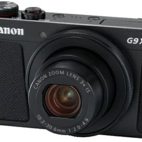 【中古】 Canon コンパクトデジタルカメラ PowerShot G9 X Mark II ブラック 1.0型センサー/F2.0レンズ/光学3倍ズーム PSG9XMARKIIBK