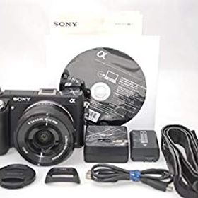 【中古】ソニー SONY ミラーレス一眼 α NEX-6 パワーズームレンズキット E PZ 16-50mm F3.5-5.6 OSS付属 NEX-6L/B i8my1cf