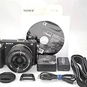【中古】 ソニー SONY ミラーレス一眼 α NEX-6 パワーズームレンズキット E PZ 16-50mm F3.5-5.6 OSS付属 NEX-6L/B