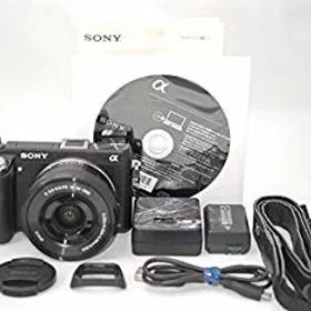 【中古】ソニー SONY ミラーレス一眼 α NEX-6 パワーズームレンズキット E PZ 16-50mm F3.5-5.6 OSS付属 NEX-6L/B i8my1cf