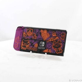 【中古】Nintendo(任天堂) Nintendo Switch 有機ELモデル スカーレット・バイオレットエディション 【344-ud】