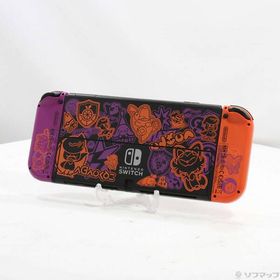 【中古】Nintendo(任天堂) Nintendo Switch 有機ELモデル スカーレット・バイオレットエディション 【196-ud】