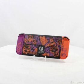 【中古】Nintendo(任天堂) Nintendo Switch 有機ELモデル スカーレット・バイオレットエディション 【198-ud】
