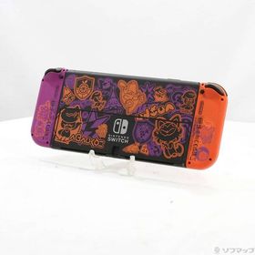 【中古】Nintendo(任天堂) Nintendo Switch 有機ELモデル スカーレット・バイオレットエディション 【344-ud】