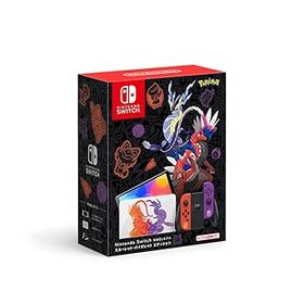 【中古】(未使用品)Nintendo Switch(有機ELモデル) スカーレット・バイオレットエディション