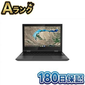 【中古】 整備済み品 Lenovo 300e Chromebook 2nd Gen 82CE0009JP 本体 11.6型 A4 4G 32G 黒 クロームブック ノートPC 2in1除菌済 高品質 送料無料 翌日配送 れのぼ 動作済 中古 180日保証
