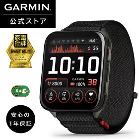 ガーミン GARMIN Venu X1 Black スマートウォッチ 大画面ディスプレイ 薄型 軽量 ゴルフ機能 睡眠モニタリング 【日本正規品】