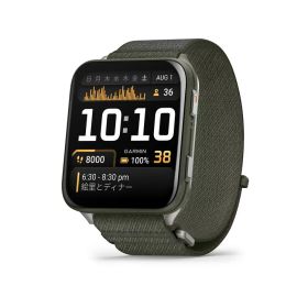 ガーミン Venu X1 Moss 【Suica対応】スマートウォッチ 010-02980-22 [0100298022]【返品種別A】