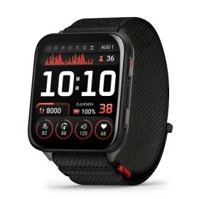 GARMIN(ガーミン) Venu X1 Black スマートウォッチ 大画面ディスプレイ 薄型 軽量 ゴルフ機能 睡眠モニタリング 日本