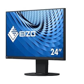 【中古】(良い)EIZO カラー液晶モニター 23.8型 ブラック EV2460-BK