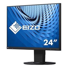 【中古】EIZO カラー液晶モニター 23.8型 ブラック EV2460-BK