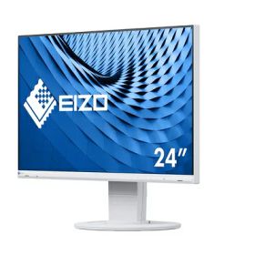 【中古】 EIZO カラー液晶モニター 23.8型 ホワイト EV2460-WT