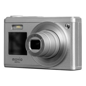 【5日は24時間限定クーポン配布】movio（モヴィオ）光学ズーム6X搭載 デュアル液晶デジタルカメラ MOP300(2623493)送料無料