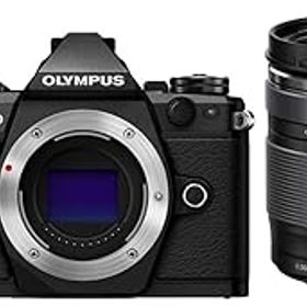 【中古】【39shop】OLYMPUS★ミラーレス一眼カメラ OM-D E-M5 MarkII 14-150mm IIレンズキットブラック E-M5 MarkII 14-150mm IILK BLK E-M5MarkII1415IILKBK（非常に良い）