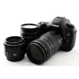【中古】キヤノン Canon EOS 5DsR 単焦点&標準&超望遠トリプルレンズセット Wi-Fi付き16GB付き当店保証30日間 人気モデル 高画質 売れ筋