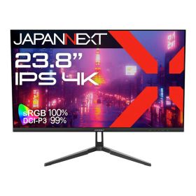 JN-IPS238U JAPANNEXT ブラック [23.8型ワイド 4K フルHD 液晶ディスプレイ]