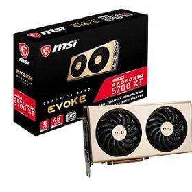 【中古】MSI Radeon RX 5700 XT EVOKE OC グラフィックスボード VD7054