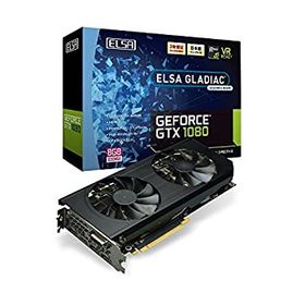 【中古】「非常に良い」ELSA GeForce GTX 1080 8GB GLADIAC グラフィックスボード VD6117 GD1080-8GERXG