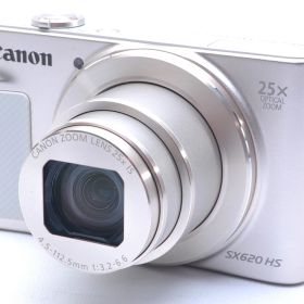 【中古】【1ヶ月保証】キヤノン Canon PowerShot SX620 HS ホワイト 光学25倍ズーム PSSX620HSWH 付き Wi-Fi対応