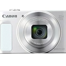 【中古】Canon コンパクトデジタルカメラ PowerShot SX620 HS ホワイト 光学25倍ズーム／Wi-Fi対応 PSSX620HSWH