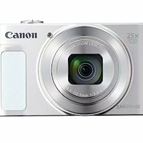 【中古】Canon コンパクトデジタルカメラ PowerShot SX620 HS ホワイト 光学25倍ズーム/Wi-Fi対応 PSSX620HSWH