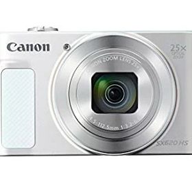 【中古】Canon コンパクトデジタルカメラ Power Shot SX620HS ホワイト 光学25倍ズーム PSSX620HS(WH) 2zzhgl6