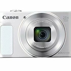 【中古】Canon コンパクトデジタルカメラ Power Shot SX620HS ホワイト 光学25倍ズーム PSSX620HS(WH) 2zzhgl6