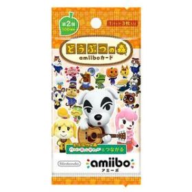 【送料無料・即日出荷】どうぶつの森amiiboカード 第2弾(5パックセット販売) 200238