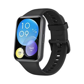 HUAWEI WATCH FIT2 スマートウォッチ 心拍計 ミッドナイトブラック 日本正規代理店品