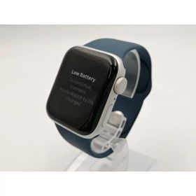 【中古】Apple Apple Watch SE2 40mm GPS シルバーアルミニウムケース/ストームブルースポーツバンド (S/M) MRE13J/A【秋葉本店】保証期間1ヶ月【ランクB】