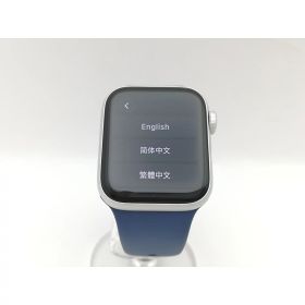 【中古】Apple Apple Watch SE2 40mm GPS シルバーアルミニウムケース/デニムスポーツバンド (S/M) MXEC3J/A【熊本】保証期間1ヶ月【ランクA】