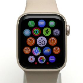 【楠本質店/元住吉】Apple/アップル Apple Watch SE2 40mm GPSモデル MR9U3J/A アルミニウムケース/ラバーバンド スターライト【中古】
