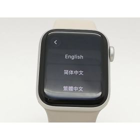 【中古】Apple Apple Watch SE2 40mm GPS スターライトアルミニウムケース/スターライトスポーツバンド MNJP3J/A【府中ル・シーニュ】保証期間1ヶ月【ランクB】