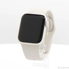 【中古】Apple(アップル) Apple Watch SE 第2世代 GPS 40mm スターライトアルミニウムケース スターライトスポーツバンド 【276-ud】