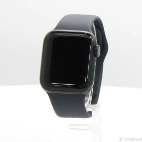 【中古】Apple(アップル) Apple Watch SE 第2世代 GPS 40mm ミッドナイトアルミニウムケース ミッドナイトスポーツバンド 【269-ud】