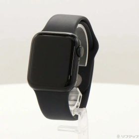 【中古】Apple(アップル) Apple Watch SE 第2世代 GPS 40mm ミッドナイトアルミニウムケース ミッドナイトスポーツバンド 【295-ud】