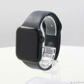 【中古】Apple(アップル) Apple Watch SE 第2世代 GPS 40mm ミッドナイトアルミニウムケース ミッドナイトスポーツバンド 【352-ud】