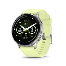 ガーミン Venu 4 Silver / Citron 45mm【Suica対応】スマートウォッチ 010-03014-32 [0100301432]【返品種別A】