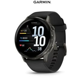 Garmin ガーミン Venu 4 45mm Slate / Black フィットネスGPSウォッチ