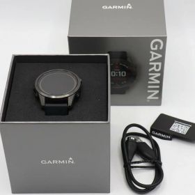 【お買い物マラソン限定クーポン】GARMIN fenix 7S Sapphire Dual Power 010-02539-48 Ti Carbon Gray DLC/Black スマートウォッチ フェニックス ガーミン 本体 【中古】