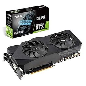 【中古】【39shop】ASUS★DUAL-RTX2060S-A8G-EVO NVIDIA GeForce RTX 2060 SUPER 搭載グラフィックカード（非常に良い）