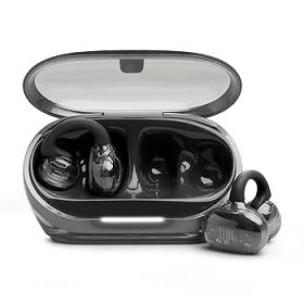 【中古】［非常に良い］JBL Soundgear Clips 完全ワイヤレスイヤホン/オープンイヤー/イヤーカフ/低音ブースト/急速充電対応/マルチポイント/IP54防塵防水/音漏れ軽減/B
