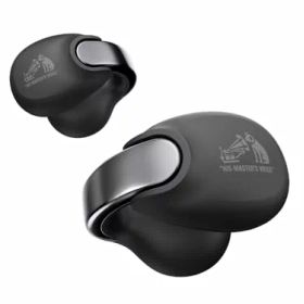 JVCケンウッド Victor HA-NP1T-B ワイヤレスイヤホン Bluetooth Ver.5.3 オープンイヤー イヤーカフ アプリ対応 マルチポイント 合計24時間再生 マイク付き 小型 軽量 防水 音アクセ コールブラック