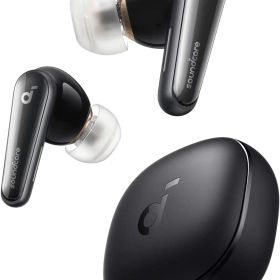【新品】1週間以内発送 Anker Soundcore Liberty 4（ワイヤレスイヤホン Bluetooth 5.3）【完全ワイヤレスイヤホン/ウルトラノイズキャンセリング 2.0 / 最大28時間再生 / ヘルスモニタリング】ミッドナイトブラック